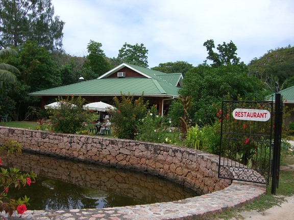 Restaurant auf den Seychellen