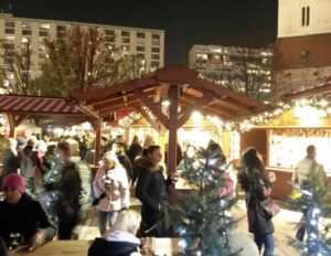 Buden auf der Berliner Weihnachtszeit