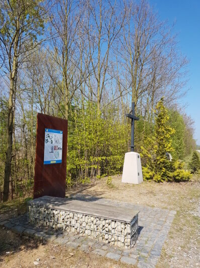 Erklärung hier stand die alte Kirche