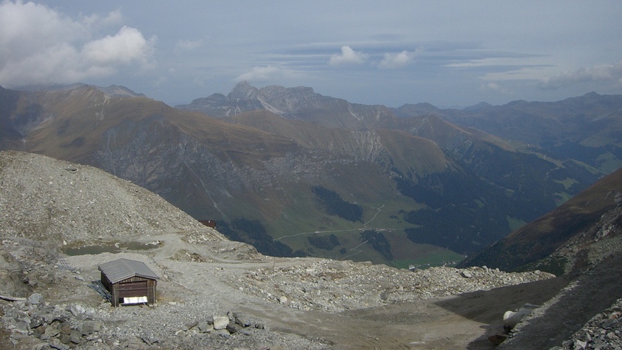 auf dem Gletscher in Hintertux