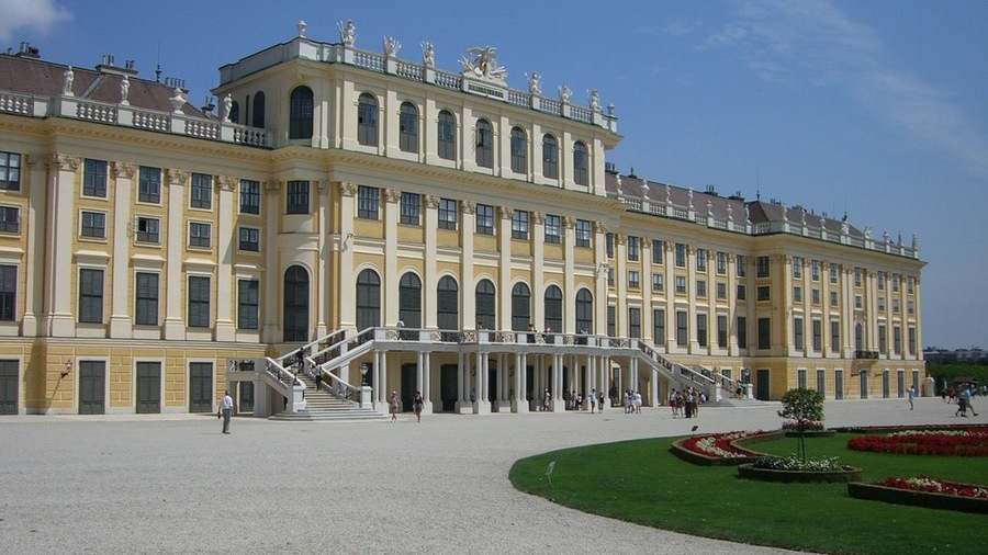 das prachtvolle Schloss Schönbrunn