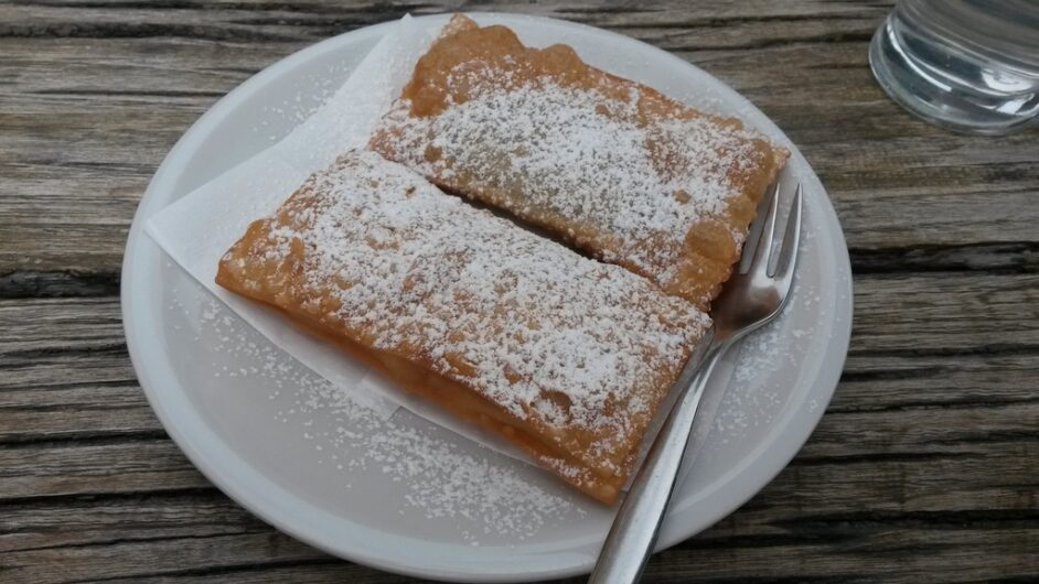 leckere Kastanienkrapfen am Brunjaunhof