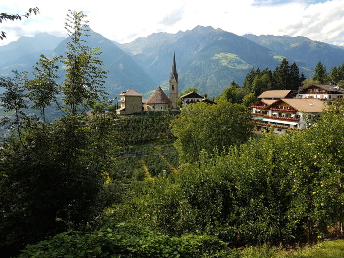 Ausblick auf die Rundkirche von St. Georgen