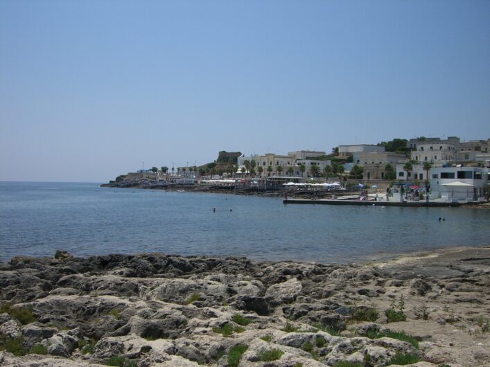 Blick auf einen Teil von Santa Maria di Leuca