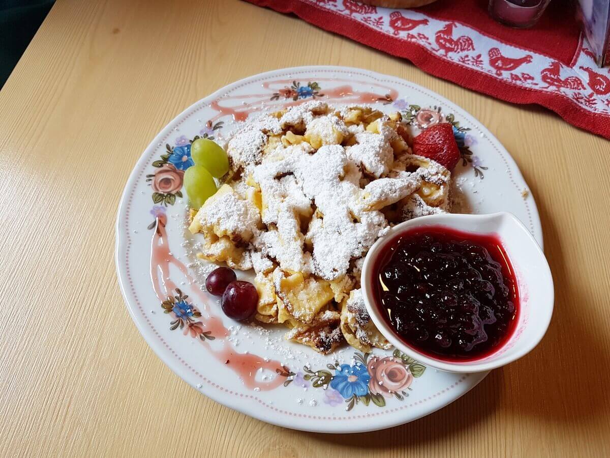 Kaiserschmarrn auf der Feilalm