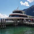 MS Innsbruck am Anleger in Pertisau am Achensee