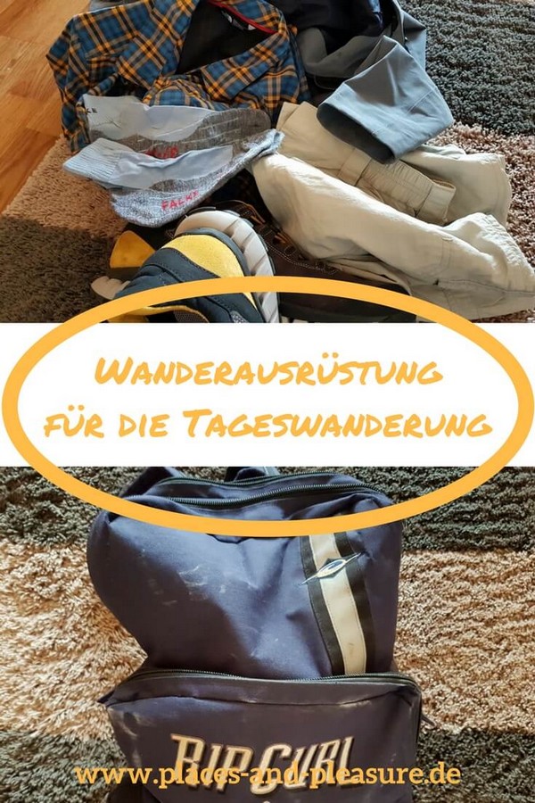 Du wanderst gerne? Und länger als einen Tag bist du dabei nicht unterwegs? Lies, was du unbedingt an Wanderausrüstung für eine Tageswanderung brauchst. (Enthält Affiliate-Links) #Wandern #Wanderausrüstung #Tageswanderung