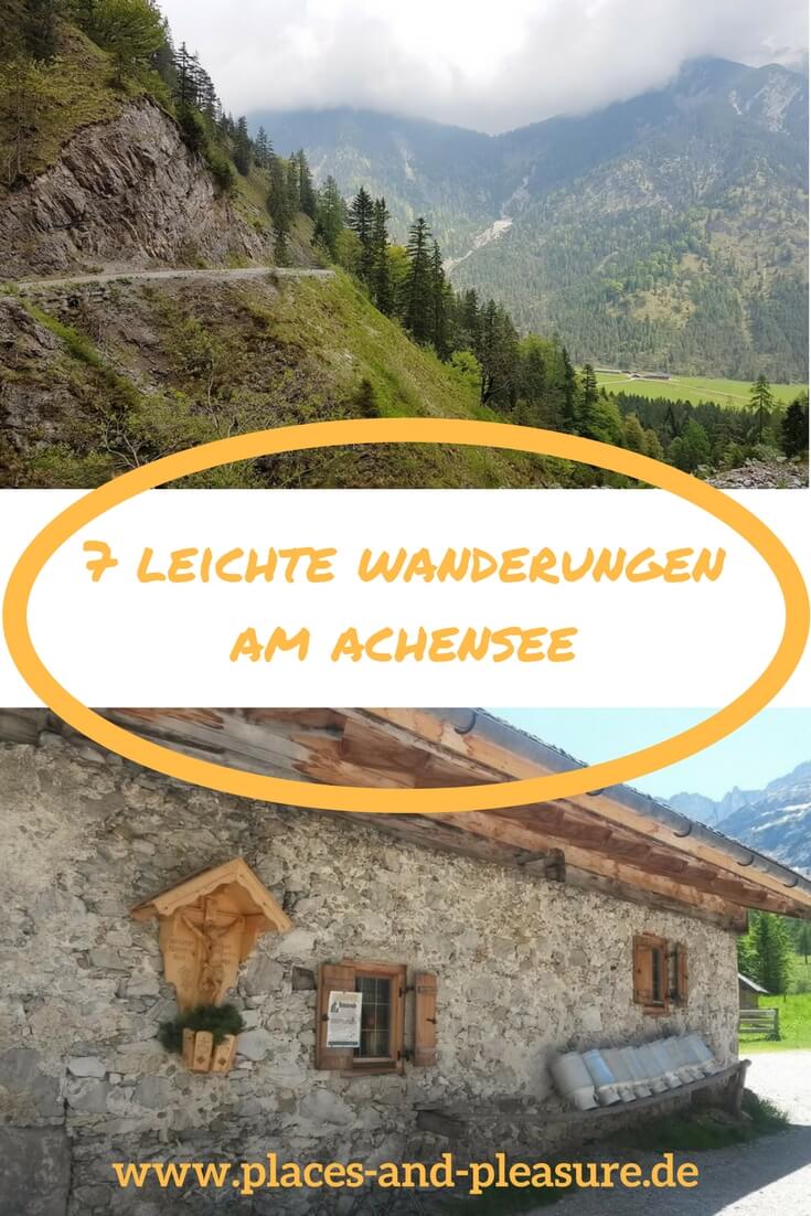 Wer sagt, dass Wandern immer eine Herausforderung sein muss? Ich stelle dir 7 leichte Wanderungen am Achensee vor, bei denen du die Landschaft genießen und dich an schönen Gasthäusern und Almen entspannen kannst. #Wandern #Wandertipps #Achensee #Tirol