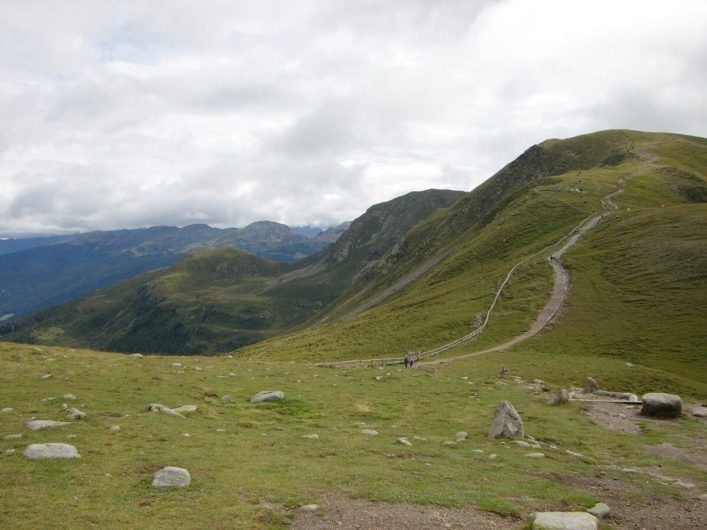 am Missensteinerjoch kurz vor dem Abzweig in Richtung Kratzbergersee