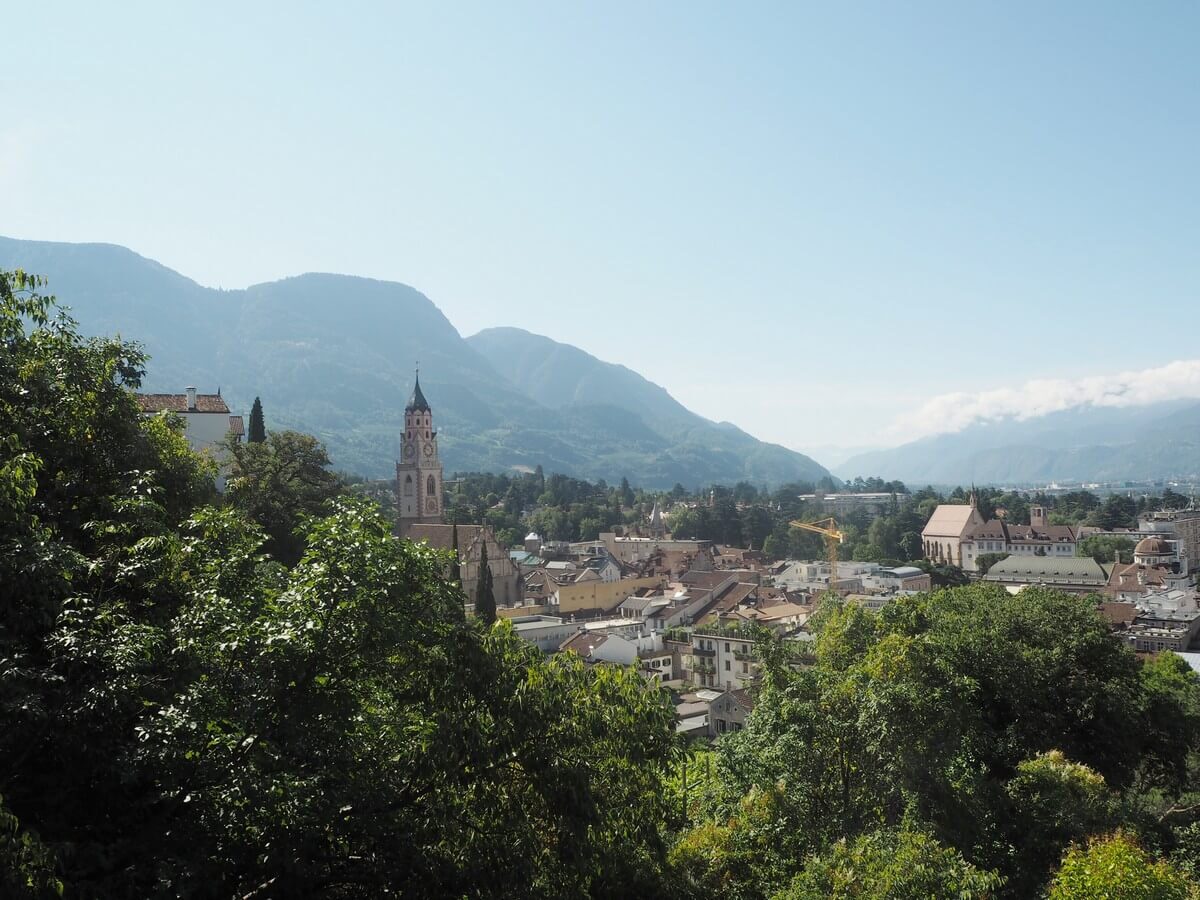 Blick über Meran