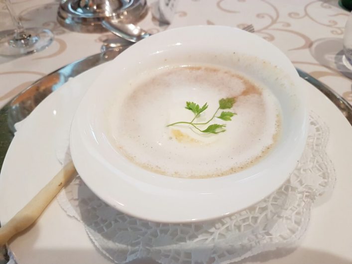 Tomatensuppe als Vorspeise im Hotel Sonnbichl