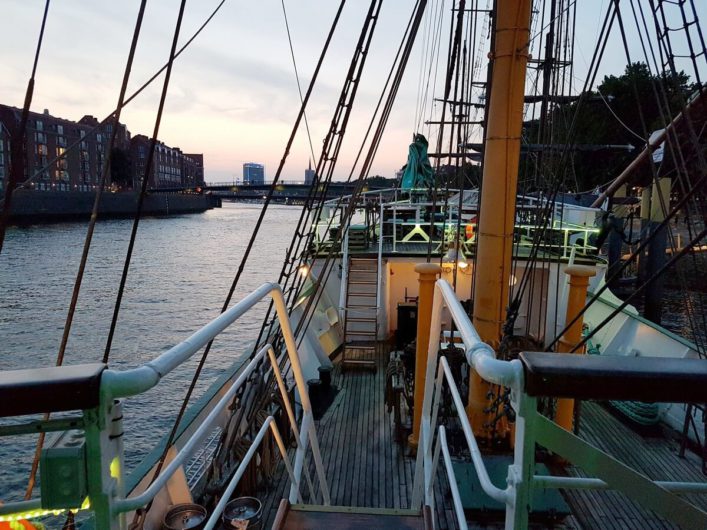 auf der Aleander von Humboldt in Bremen