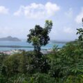 Ausblick auf die Hauptstadt der Seychellen auf der Insel Mahé