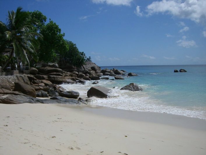 Strand auf den Seychellen