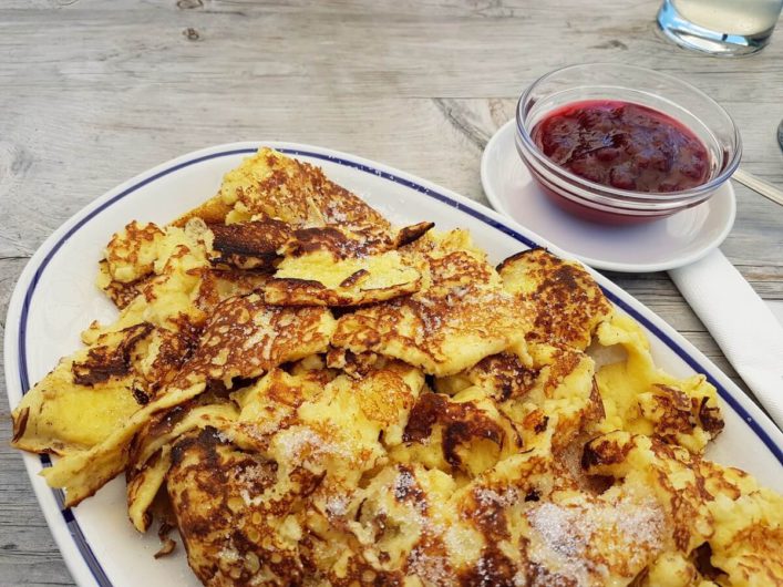 Kaiserschmarrn in der Ramitzler Schwaige