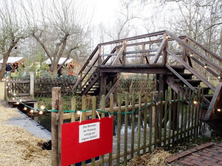 Brücke im Freiluftmuseum Lehde