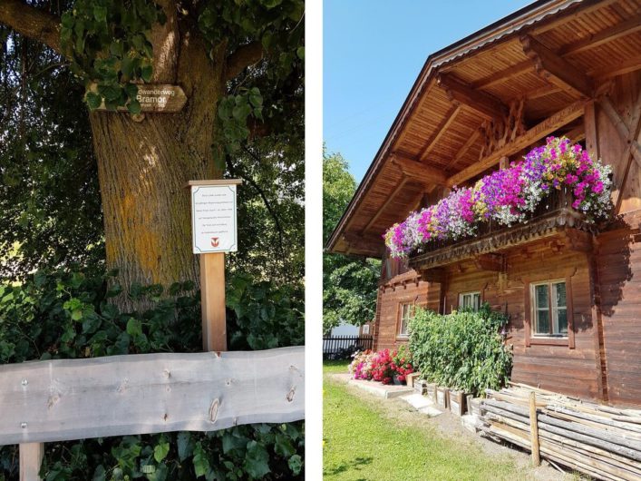 unterwegs zur Kräuterwanderung in Tulfes