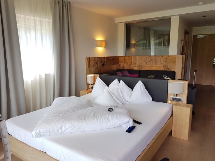 im Doppelzimmer Alpin des Hotel Gnollhof