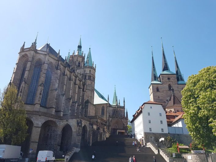 Domberg mit dem Dom St. Marien und St. Severi