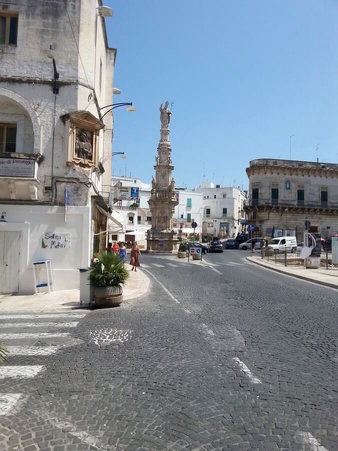 Straßen von Ostuni