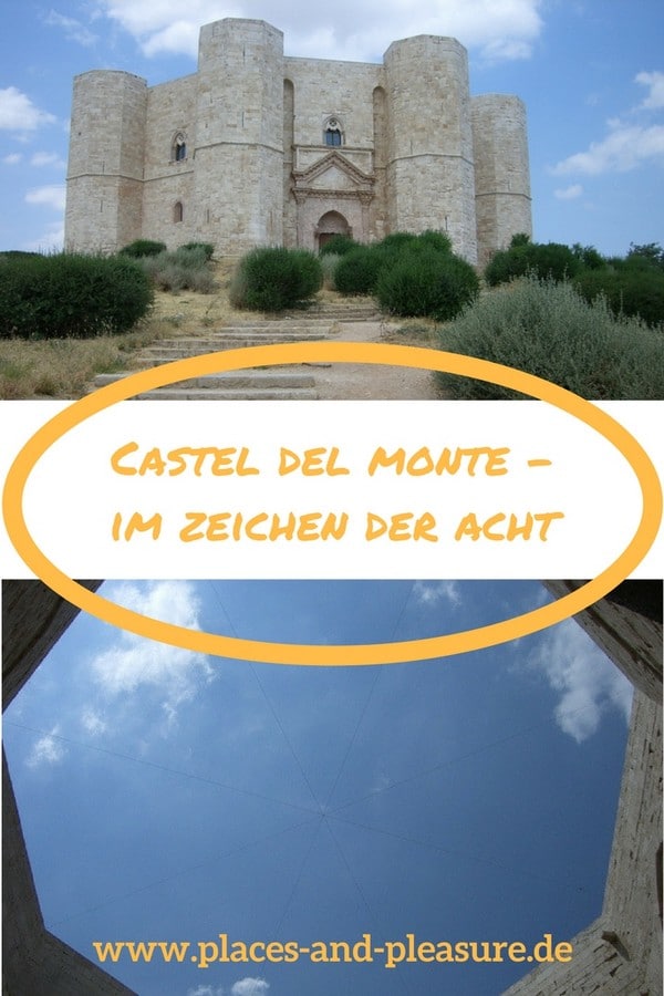 Nicht nur mystisch, sondern auch geschichtlich bedeutsam. Castel del Monte, das Bauwerk des Stauferkaisers Friedrich birgt bis heute viele Geheimnisse und ist ein lohnendes Ausflugsziel in der Nähe von Bari. #Apulien #Ausflugstipp #Italien #CastelDelMonte