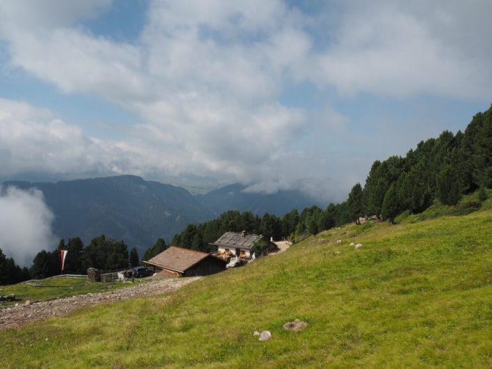 Blick auf die Saltner Schwaige