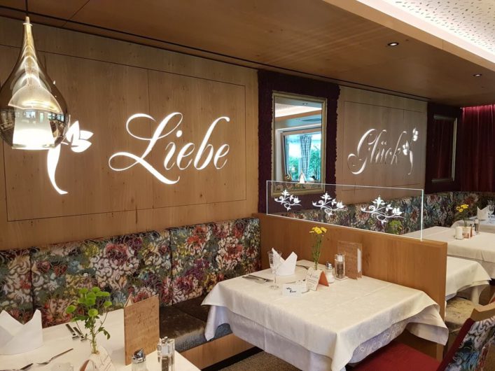 neu renovierter Restaurantbereich im Hotel Liebes Caroline