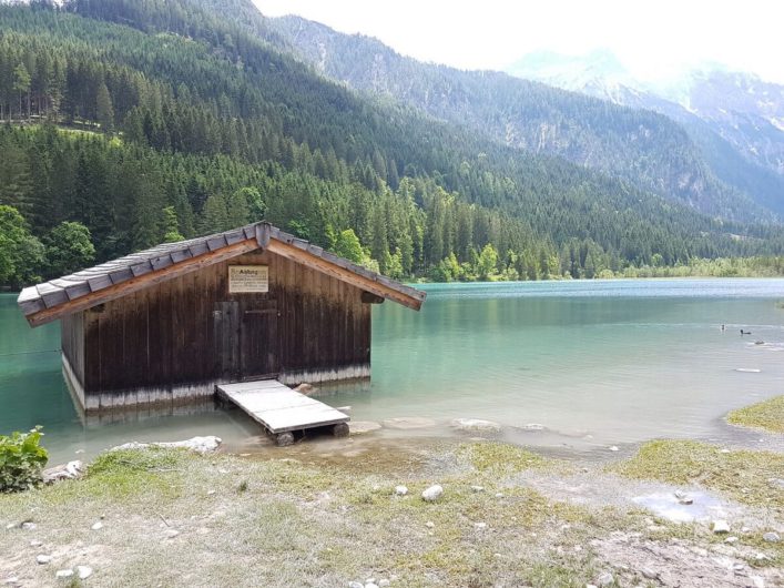 Bootshäuschen am Gasthof Jägersee