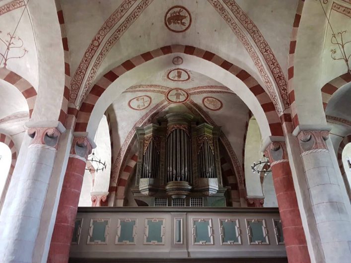 Orgel in der Kirche von Wormbach im Sauerland