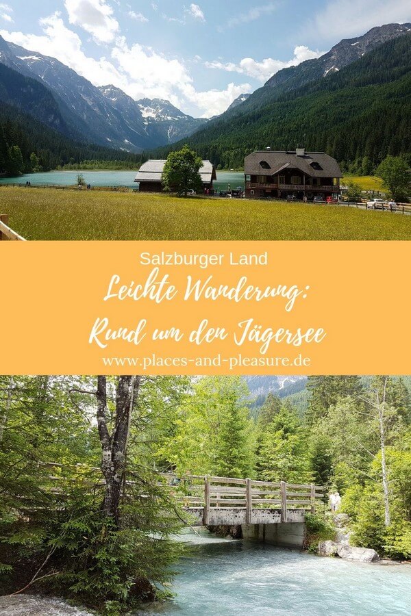 Rund um den Jägersee. Leichte Wanderung im Salzburger Land vor traumhafter Bergkulisse mit Einkehrmöglichkeit. Geeignet für Wanderanfänger. #SalzburgerLand #Wandertipp #Berge