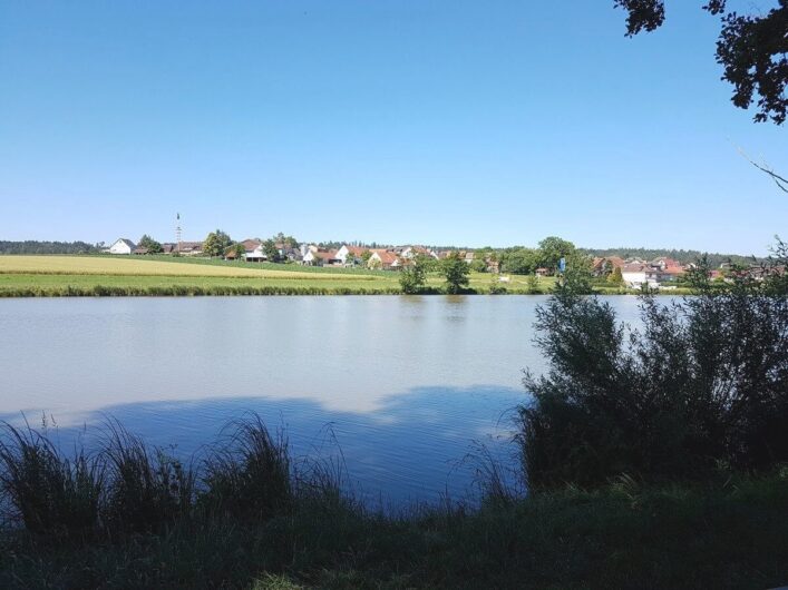 Hornauer Weiher beim Ursprung der Altmühl