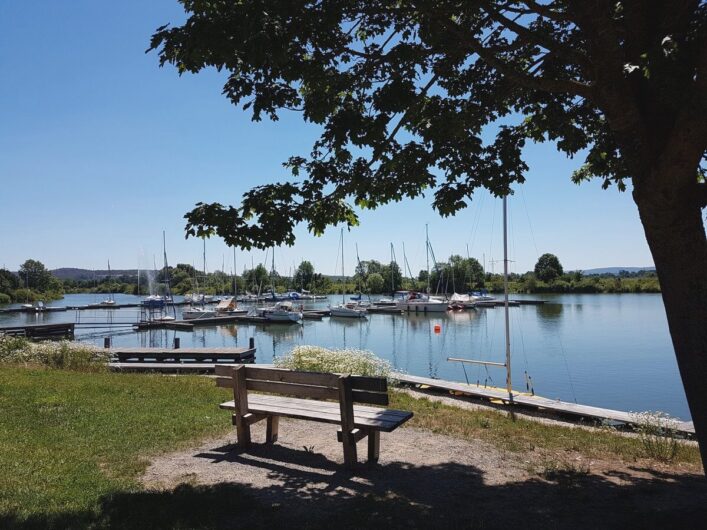 Segelboote auf dem Altmühlsee