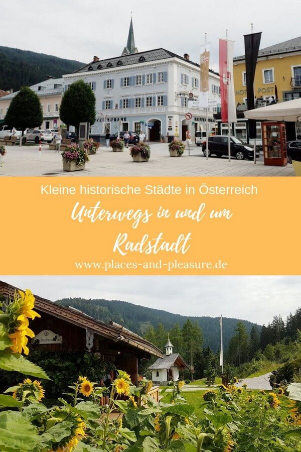 Werbung|Bloggerreise // Radstadt, die alte Stadt im Gebirge und das Mandlberggut erleben. Sehenswerter Stadtkern. Kulinarische Highlights. Idealer Ausgangspunkt für Radtouren, Wanderungen, Skiurlaub. #Radstadt #Salzburgerland #Österreich #Reisetipp #BlogwärtsRetreat