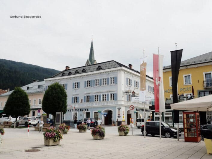 Blick über den Marktplatz von Radstadt