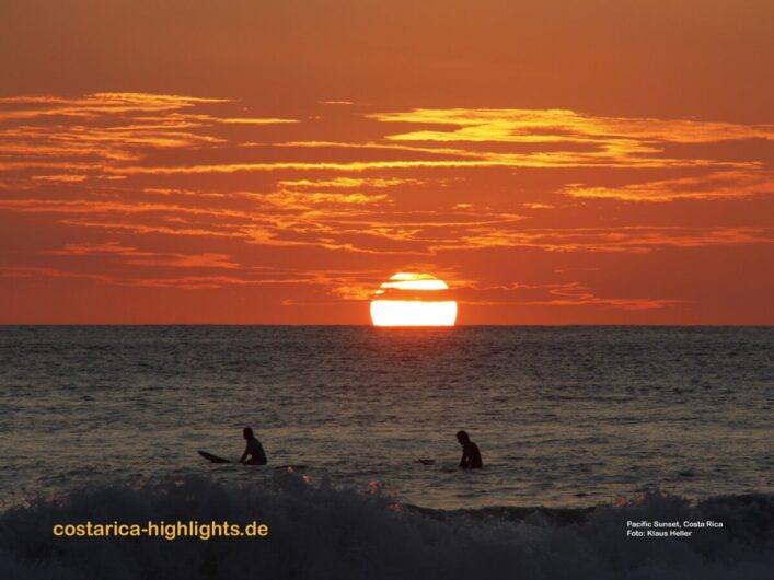 Sonnenuntergang in Costa Rica