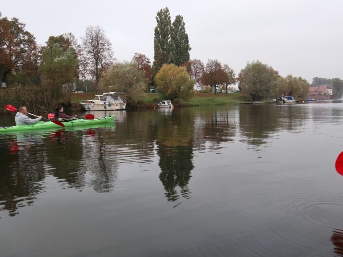 im Kanu auf der Havel