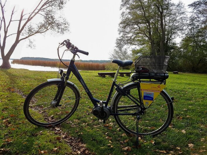 E-Bike am Scharmützelsee