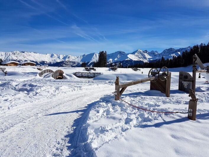 Wege an der Seealm Hög