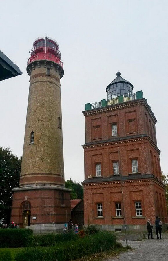 Schinkelturm und neuer Leuchtturm