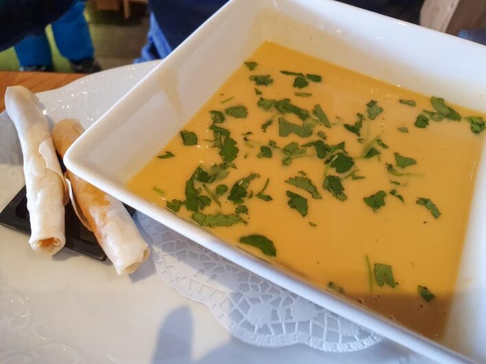 Suppe in der Seealm Hög