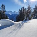 Schneelandschaft im Familienskigebiet Serfaus Fiss Ladis