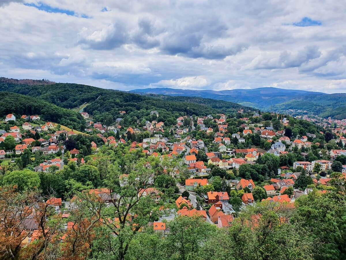 Blick über Wernigerode