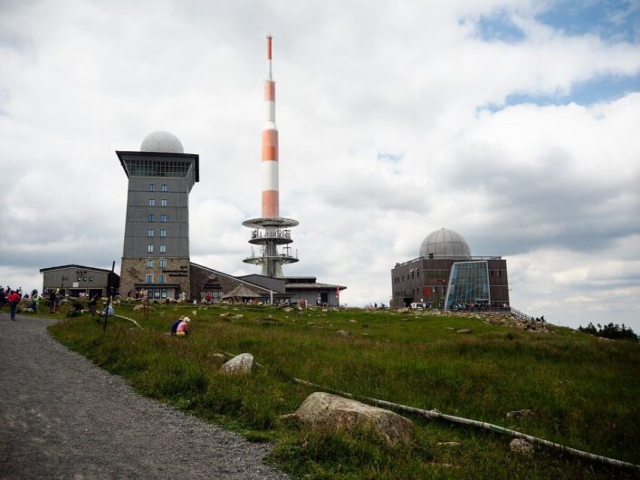 Sendeanlage auf dem Brocken