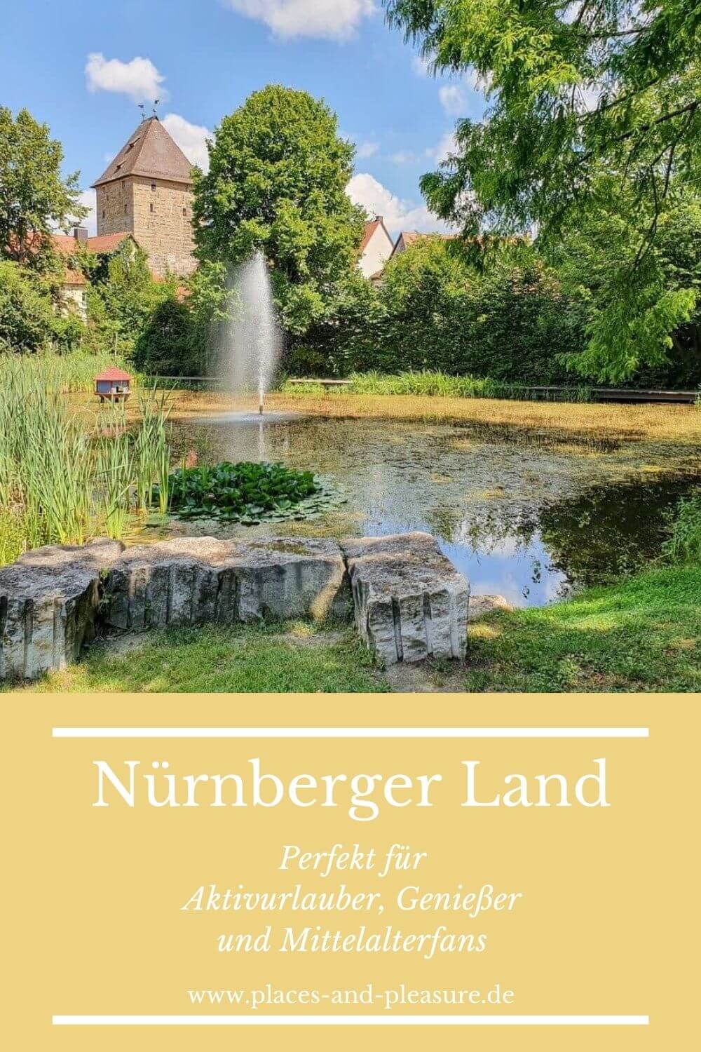 Werbung|Bloggerreise // Das Nürnberger Land entdecken heißt: Wandertouren, kulinarische Highlights, Burgen und malerische Fachwerkstätte erleben. #NürnbergerLand #Urlaub #Deutschland #Reisetipp