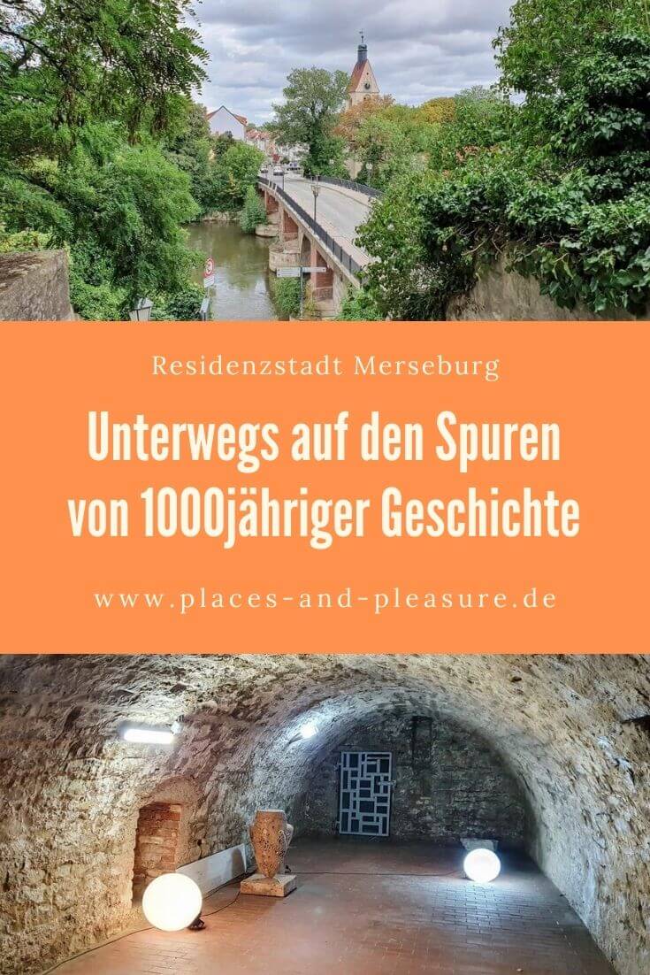 Werbung // Interessiert du dich für Mittelalterliches? Magst du schöne Altstädte und schaust gerne Kirchen und Schlösser an? Dann kannst du in der Residenzstadt Merseburg in Sachsen-Anhalt einiges entdecken: vom Merseburger Dom bis in die Tiefen Keller, von einer Führung mit Schwertkämpfern bis in ein altes Kloster. #Reisetipp #Städtereisen #SachsenAnhalt #Residenzstädte