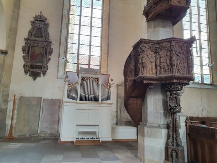 kleine Orgel im Merseburger Dom