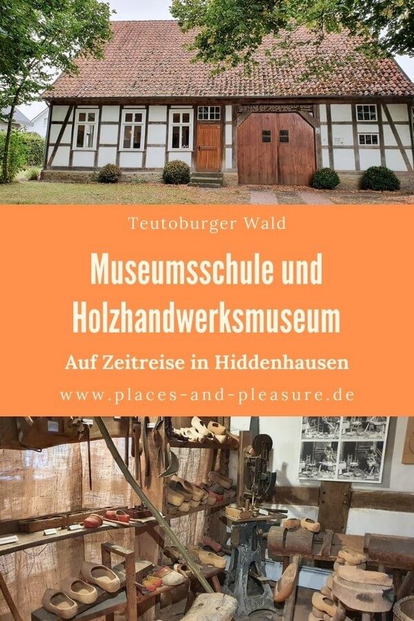 Werbung // Werbung // Auf Zeitreise im Teutoburger Wald: Schule wie vor 150 Jahren und altes Holzhandwerk erleben. #Reisetipp #NRW #Museum #TeutoburgerWald