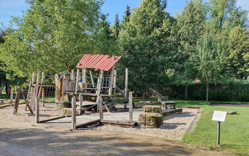 Spielplatz im Schlosspark Zeitz