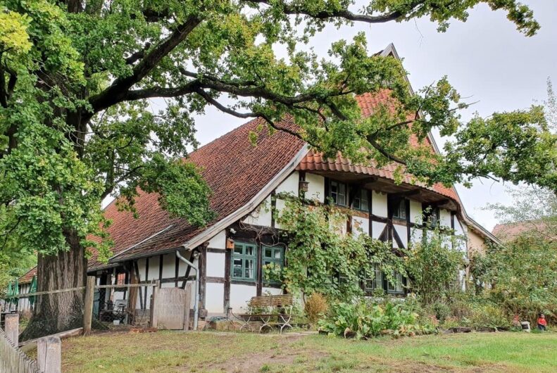 Fachwerkhaus des Storchenmuseums Petershagen