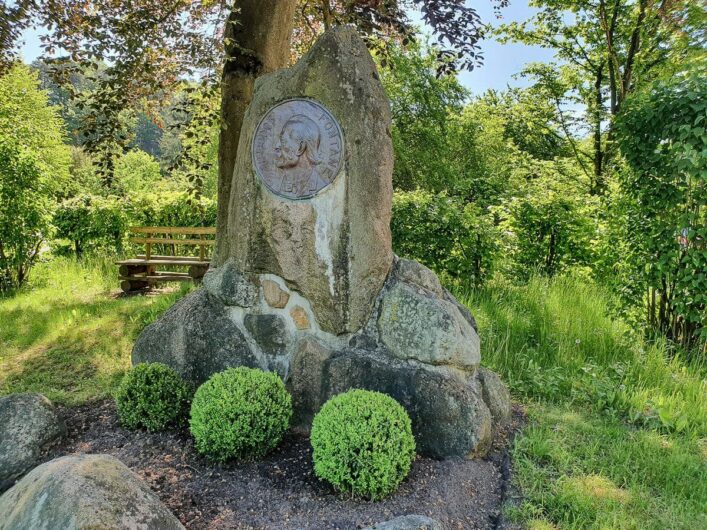 Fontane-Gedenkstein in Falkenberg